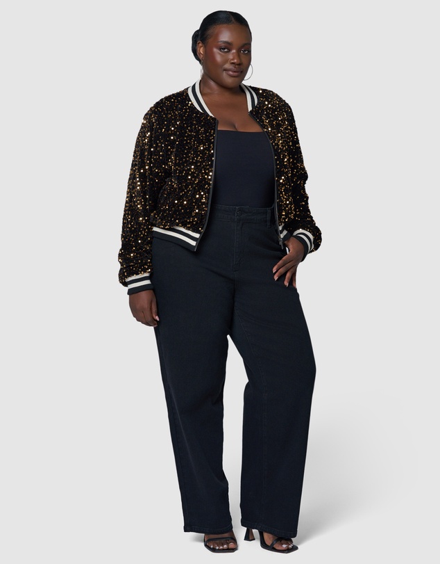 Sunday In The City - Sunday Girl Sequin Bomber