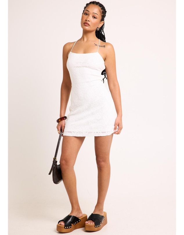 Subtitled - Vista Lace Knit Mini Dress