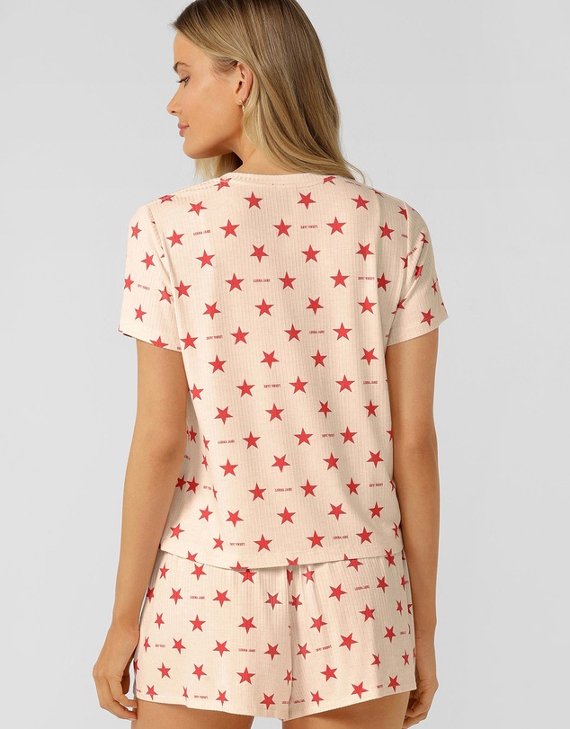 Lorna Jane - Starstruck Rib T-Shirt