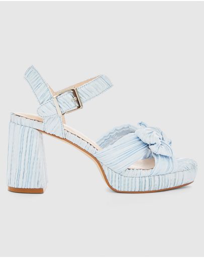 PALE BLUE PLEAT