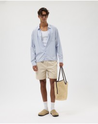 AERE - Relaxed Cotton Shorts