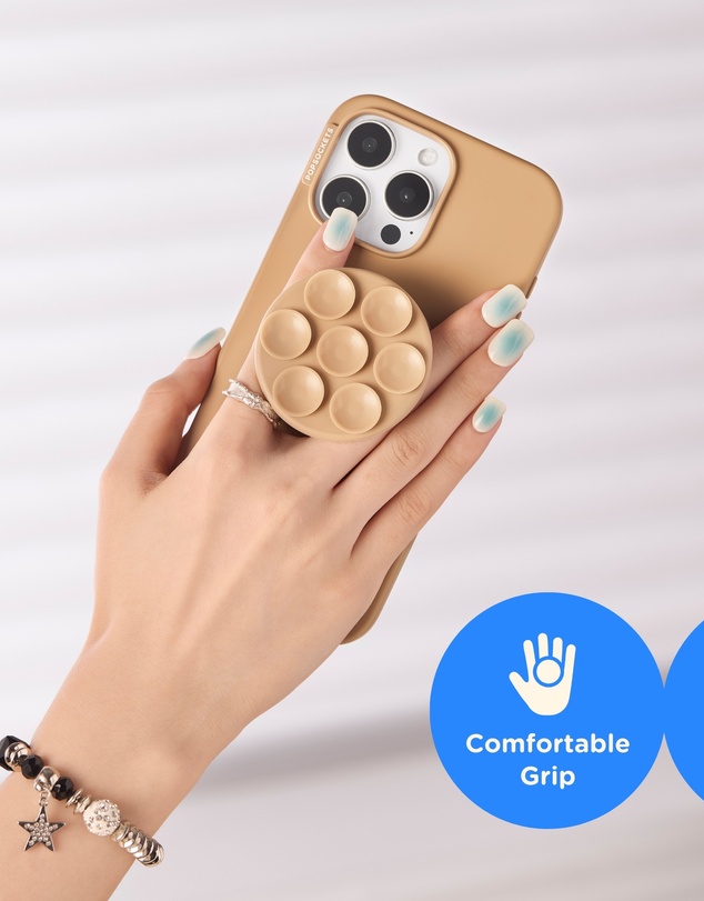 PopSockets - PopGrip SuckUp Suction MagSafe 3in1 Phone Grip Holder Stand