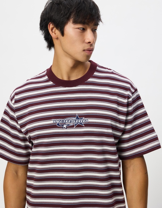 Worship - Space Race Stripe Tee