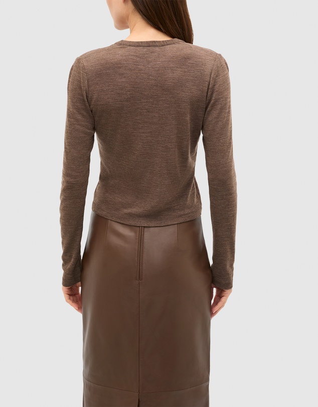 Seed Heritage - Australian Merino Cropped Cardigan