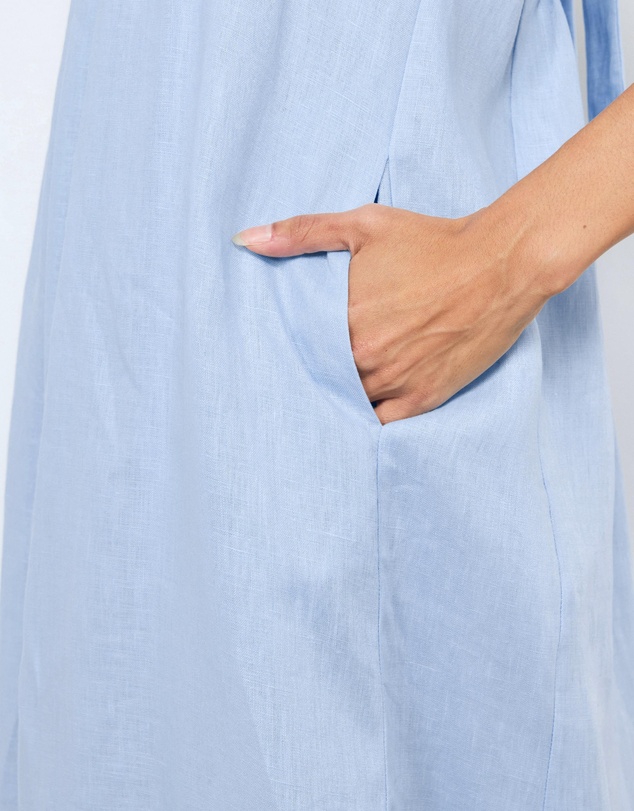 AERE - Dovie Linen Maxi Dress