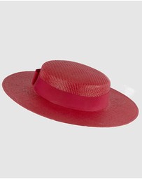 Max Alexander - Red Boater Hat