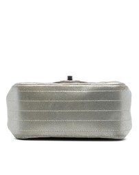 Pre-Loved by Azura Reborn - Pre-Loved Mini Square Classic Chevron Iridescent Calfskin Single Flap