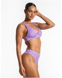 Cinnamon Swan - Laguna Rever High-Waisted Bikini Bottoms