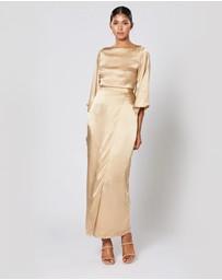 Winona - Cinta Dress Gold