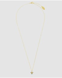 Georgini - Georgini Opal Glow Blue Created Opal Koala Gold Pendant