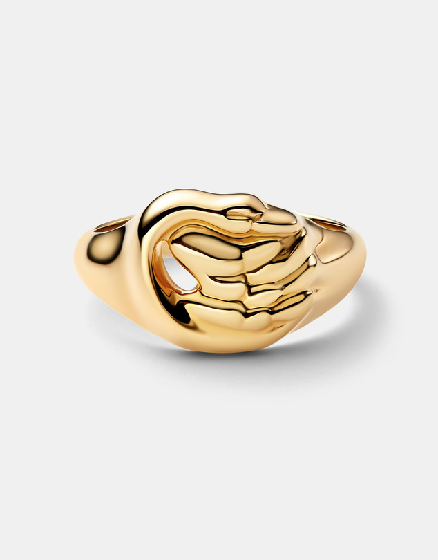 Maria Black - Swan Signet Ring