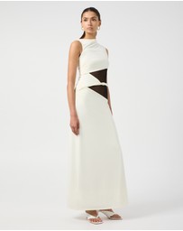 Third Form - Interweave Drape Maxi Dress