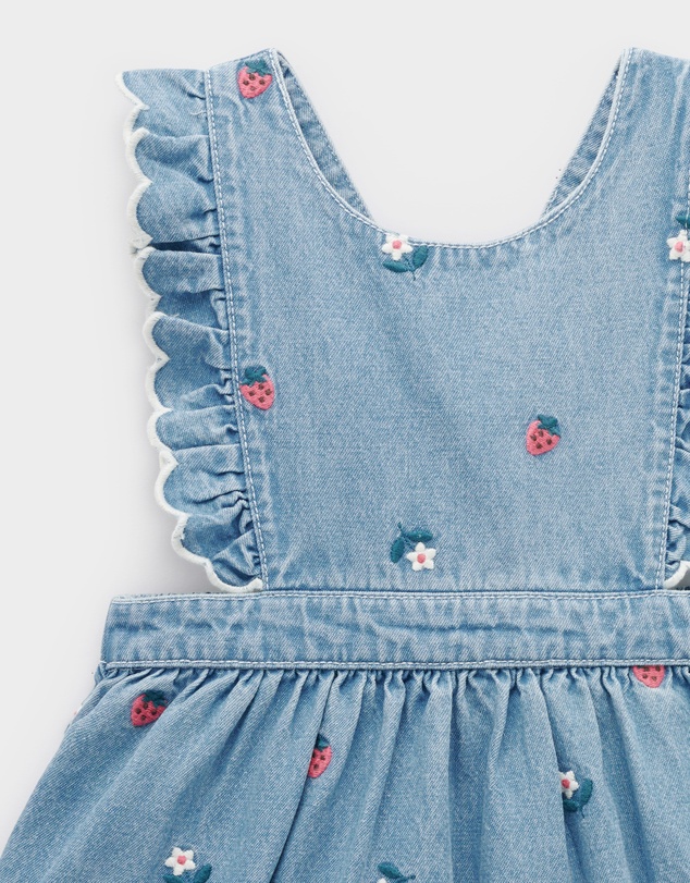 Purebaby - Embroidered Pinnie-Kids-Babies