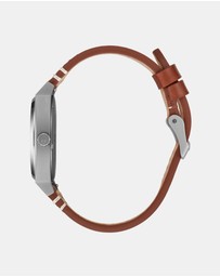 Nixon - Time Teller Leather Watch