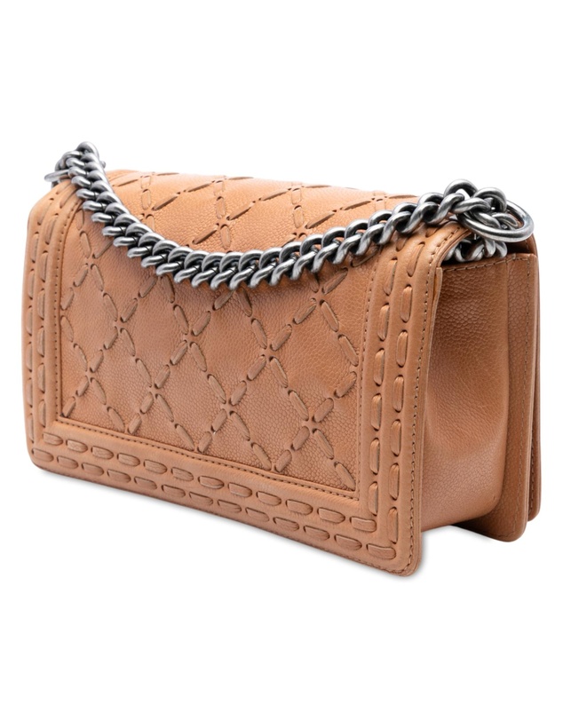Pre-Loved by Azura Reborn - Pre-Loved Medium Caviar Stitched Boy Flap