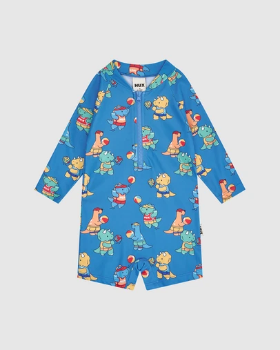 Huxbaby - Beach Volleyball Dino Swimsuit - Babies-Kids