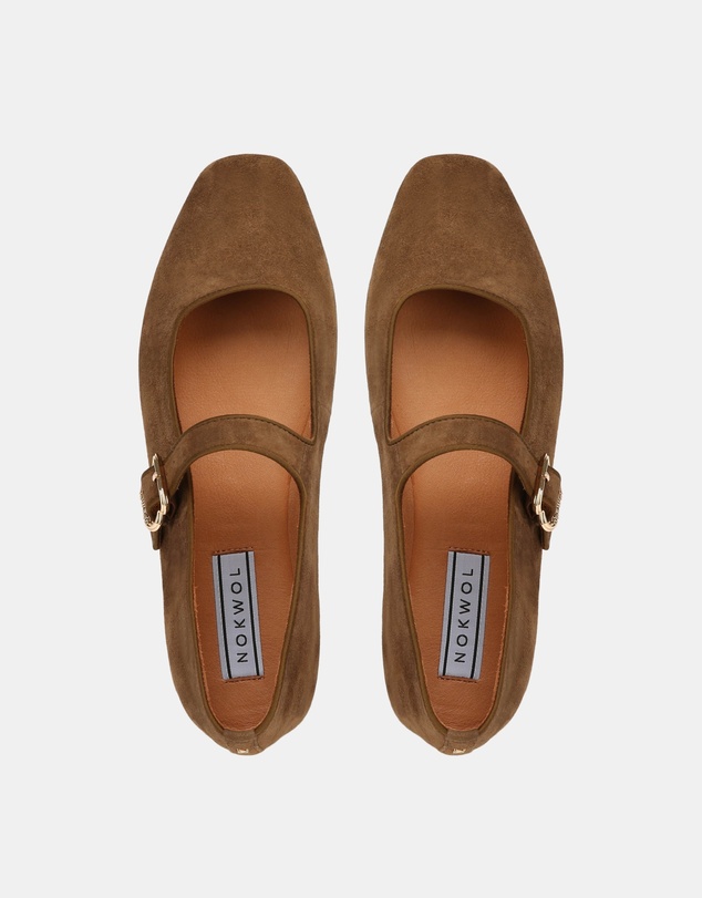 Nokwol - Masa Walnut Suede