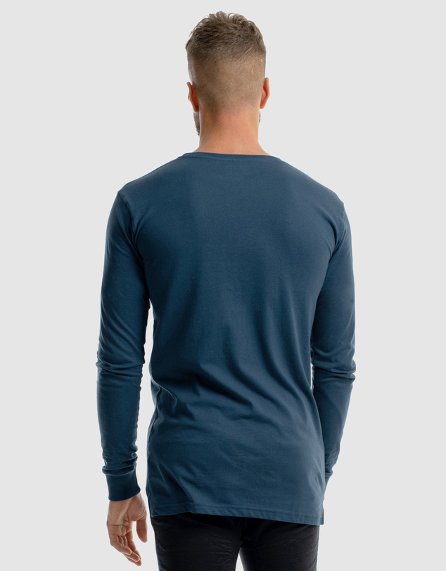 DVNT - Drop Mono Embroidery Long Sleeve Tee