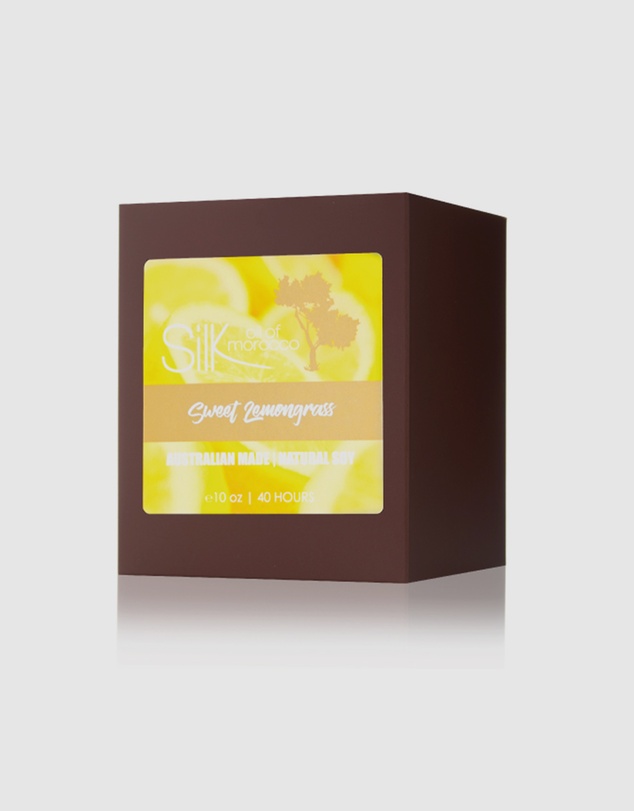 Silk Oil of Morocco - Sweet Lemongrass Natural Soy Candle