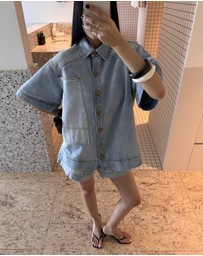 KIVARI - Florence Denim Shirt