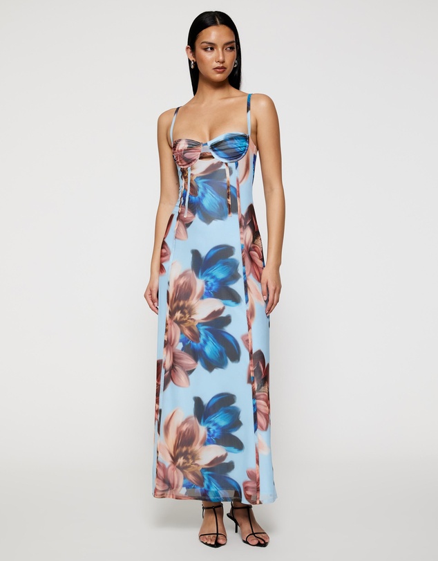 Lover - Clara Bustier Midi Dress