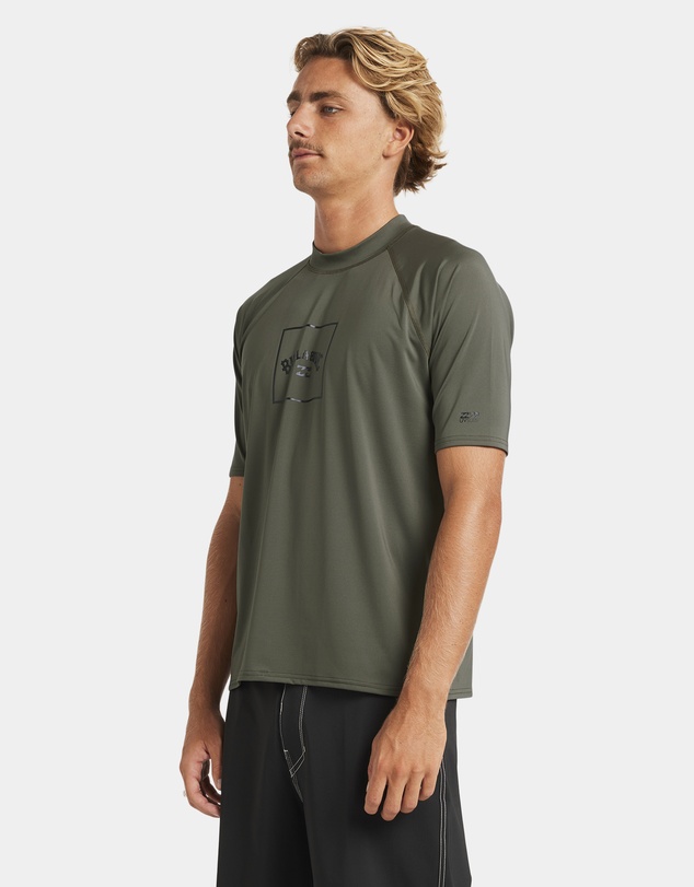 Billabong - Mens Boxed Arch Short Sleeve Rash Vest