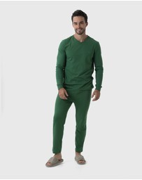 Coast Clothing - Mens Everyday Pyjama in Green