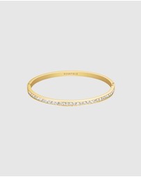 Rosefield - Crystal Gold-Tone Bangle