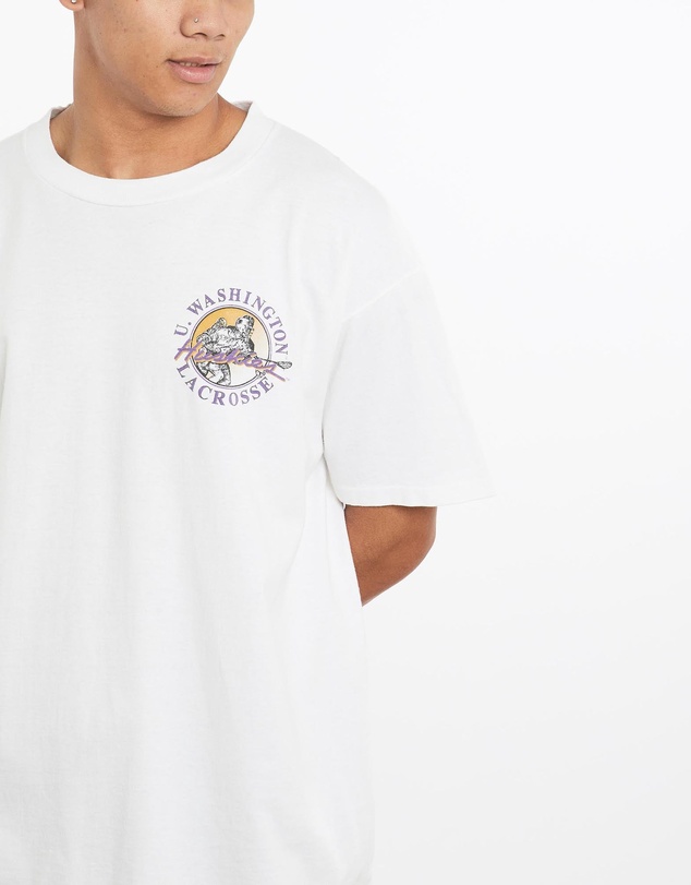 Vintage by The Real Deal - Pre Loved - Vintage 90s University of Washington Huskies Tee