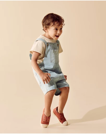 Wilson & Frenchy - Organic Denim Overalls - Babies-Kids