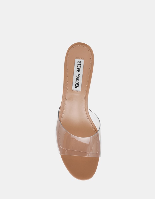 Steve Madden - Rivington Clear Nude Heels