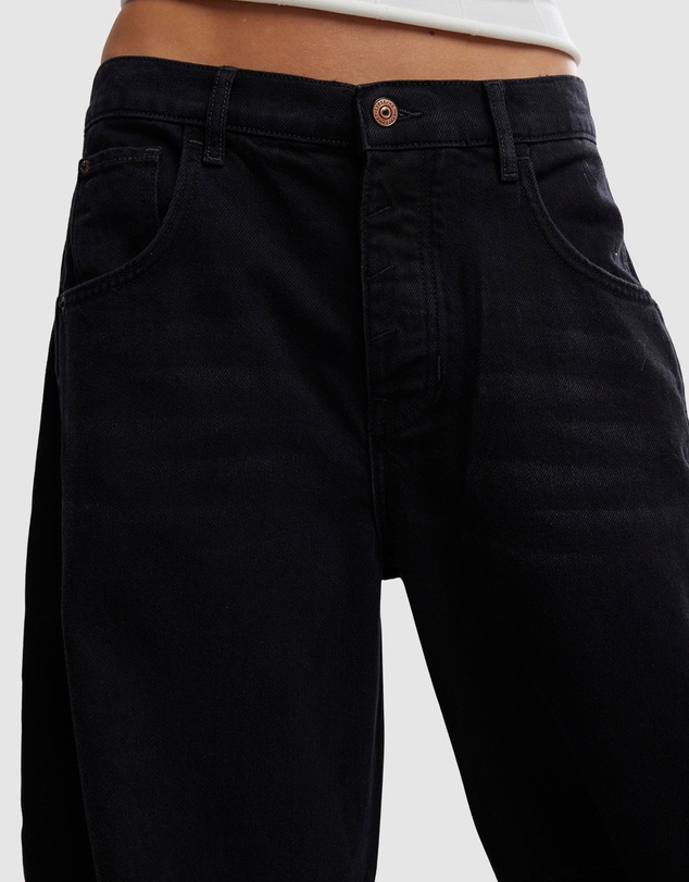 Free People - Good Luck Mid Rise Barrel Jeans
