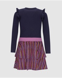 B.Nosy - Daphne Organic Long Sleeve Dress - Kids-Teens