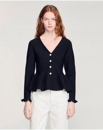 Sandro - Heather Cardi-Coat