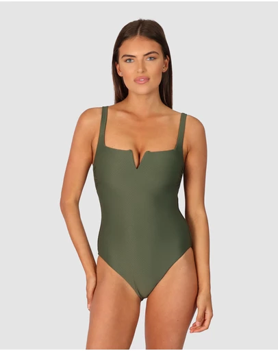 Baku Swimwear - Rococco V Wire One Piece Swimsuit