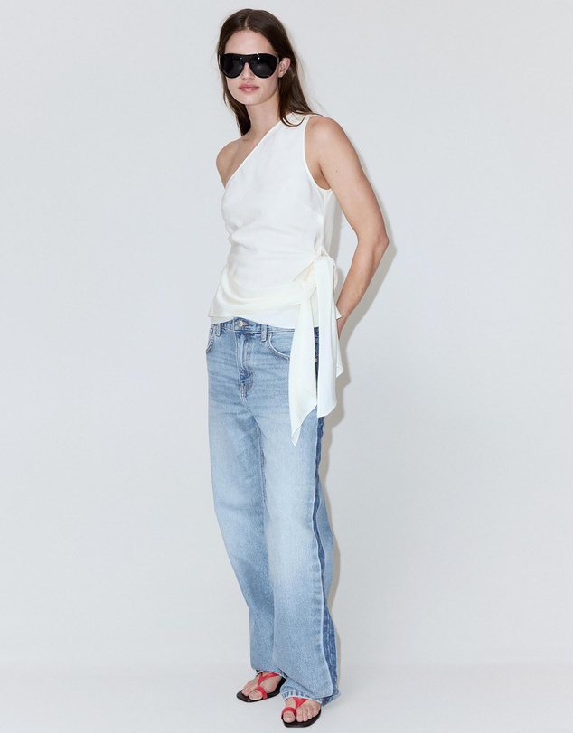 M.N.G - Mid-Rise Straight Jeans