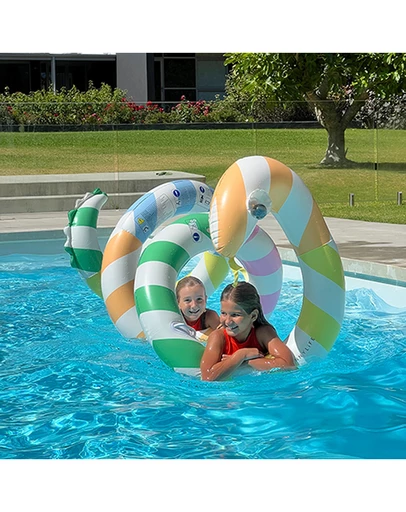 Sunnylife - Giant Inflatable Noodle Poolside Sorbet Stripe