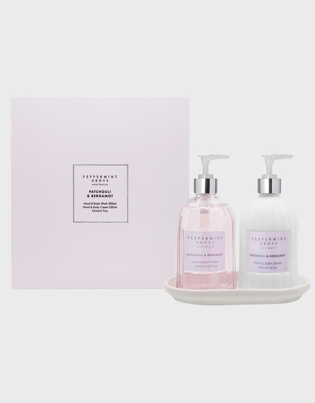 Peppermint Grove - Patchouli & Bergamot Hand Care Gift Set