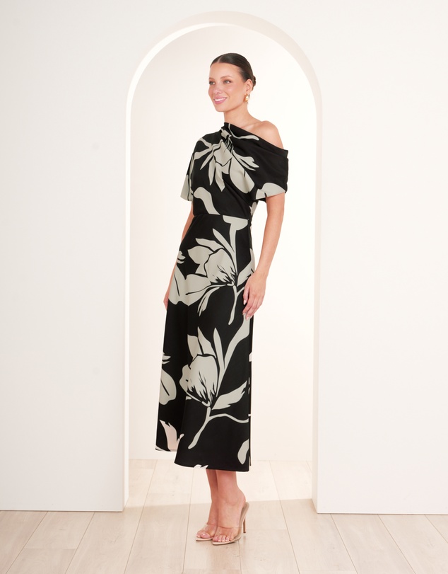 Pilgrim - Jada Off Shoulder Midi Dress