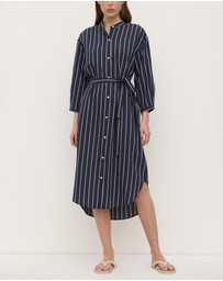 Assembly Label - Colleen Stripe Midi Dress