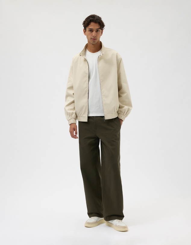 AERE - Organic Cotton Bomber Jacket