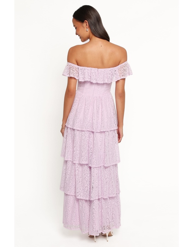 Petal & Pup - Miravelle Maxi Dress - Lilac Lace