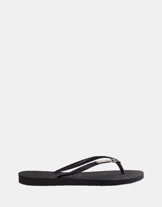 Havaianas - Havaianas Slim Metal Logo Crystal - Women's
