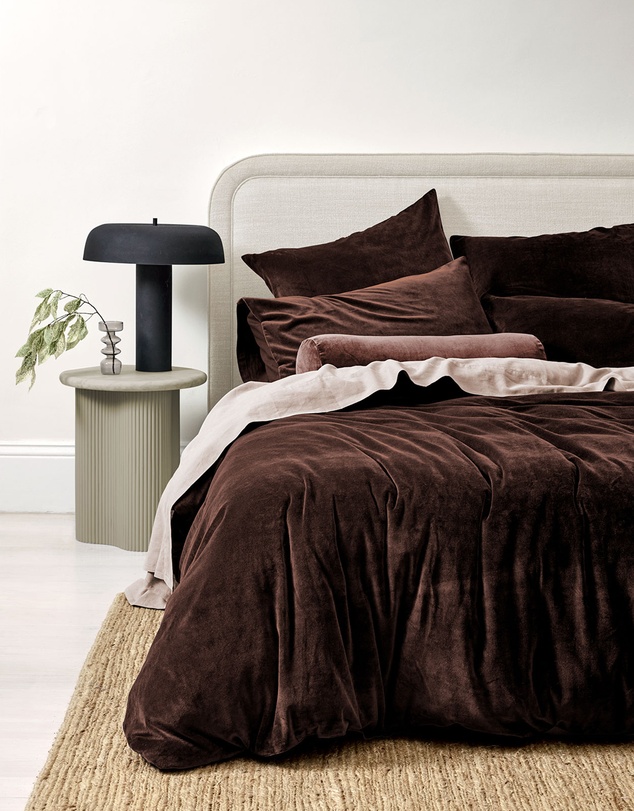 Aura Home - Luxury Velvet Quilt Cover