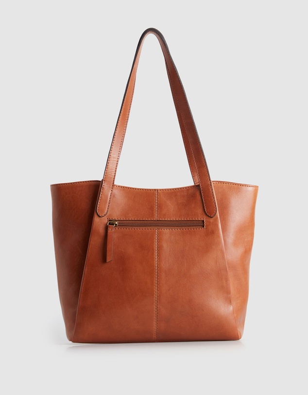 Evity - Josie Leather Tote Bag