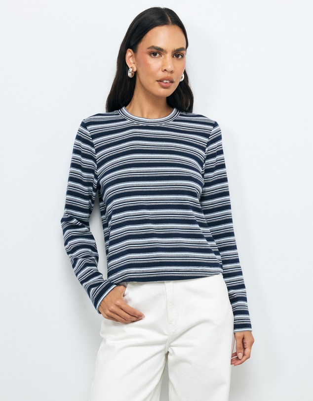 AERE - Stripe LS T-Shirt