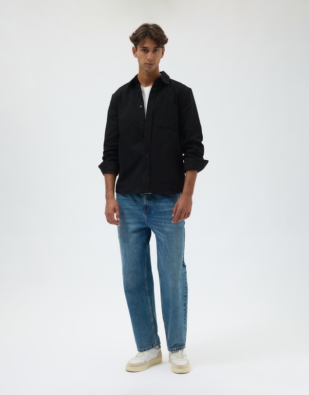 AERE - Brushed Cotton Overshirt