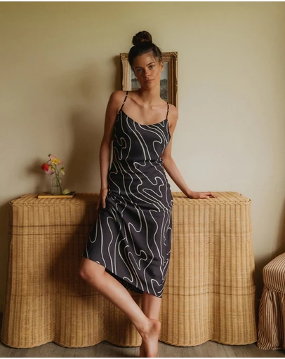 RVCA - Womens Lets Dance Slip Dress