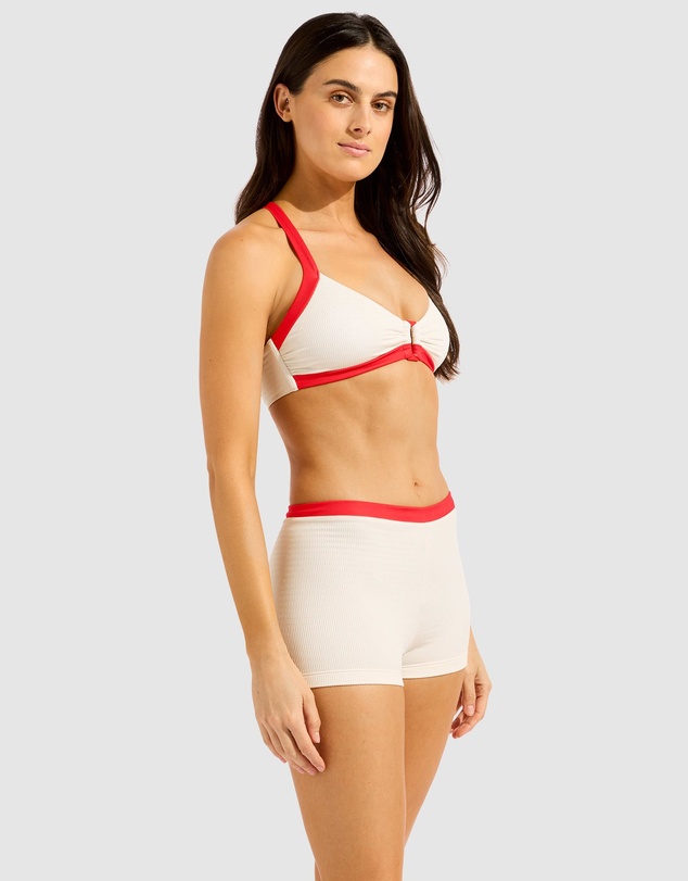 Seafolly - Bandwave Multi Fit Trim Front Bralette Bikini Top