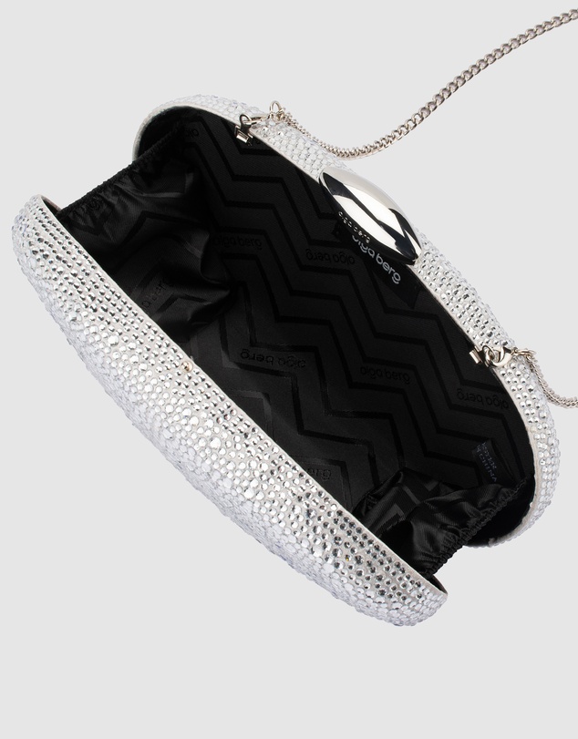 Olga Berg - Meyer Crystal Oval Clutch